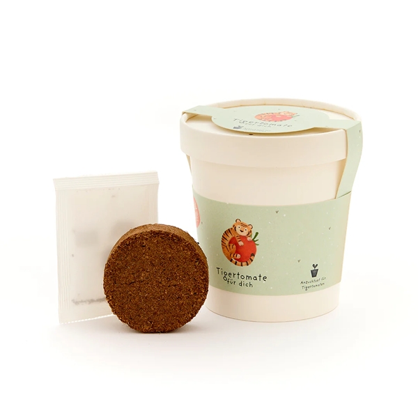 Kit Semillas Tomate Tigre | Jardinería con niños | KamchatkaToys