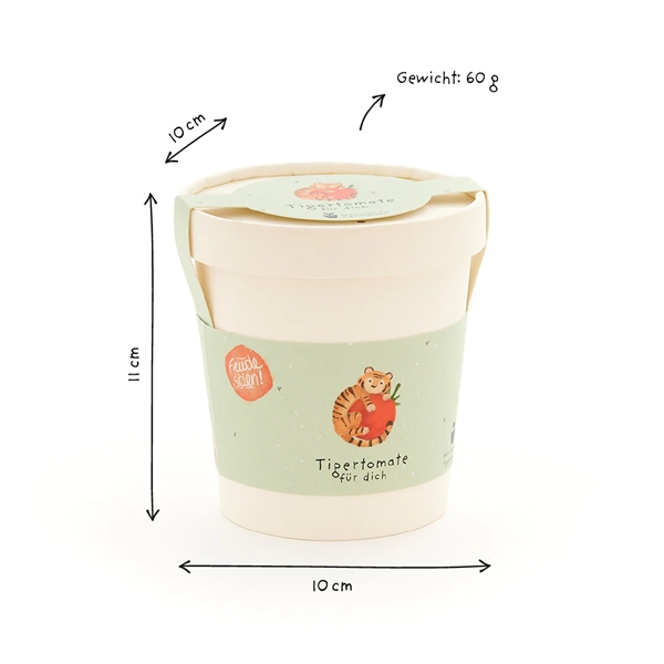 Kit Semillas Tomate Tigre | Jardinería con niños | KamchatkaToys