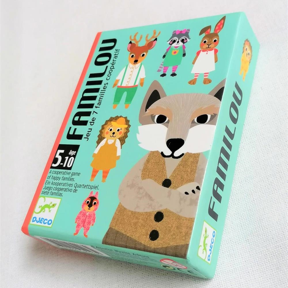 Familou de Djeco (05103) | Juego Cooperativo de 7 Familias
