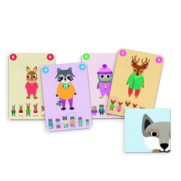 Familou de Djeco (05103) | Juego Cooperativo de 7 Familias