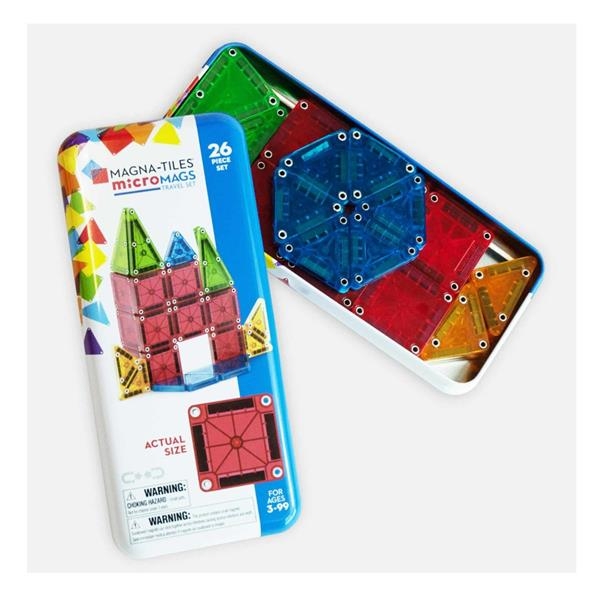 Micro Mags Travel Set Magna-Tiles | Construcción Magnética