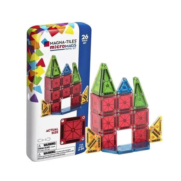 Micro Mags Travel Set Magna-Tiles | Construcción Magnética