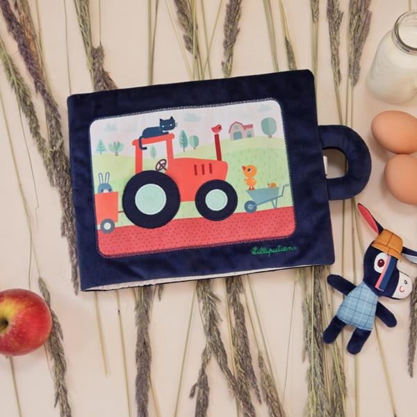 IGNACE EN LA GRANJA LIBRO PARA BEBÉS | LI83415 | Juguetes de madera ecológicos, educativos y originales