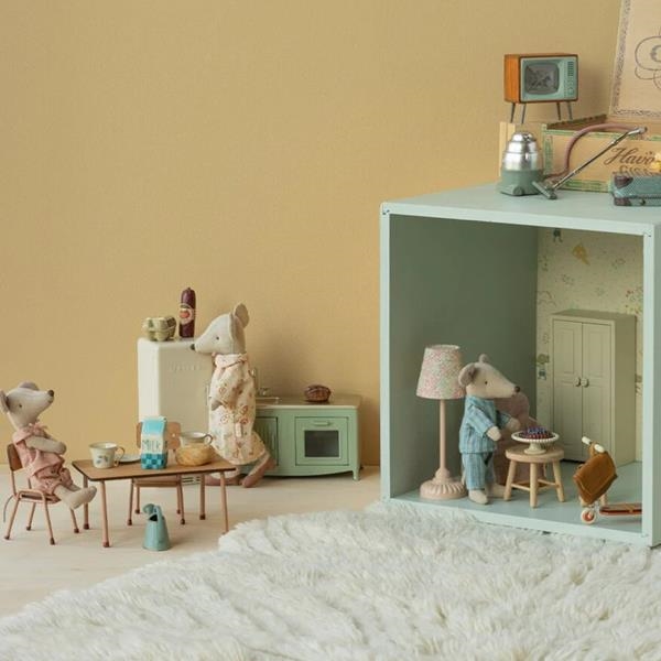 Cocina Vintage Mouse Mint Maileg | Mobiliario Casa de Muñecas
