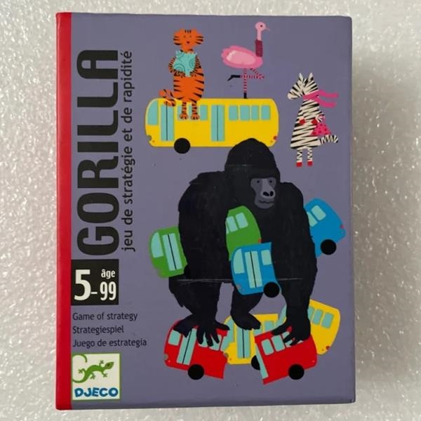 GORILLA JUEGO DE CARTAS | DJ05123 | Smahane Girardet | Juguetes de madera ecológicos, educativos y originales