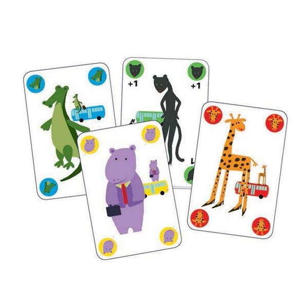 Gorilla de Djeco  | Juego de Cartas de Estrategia y Reflejos