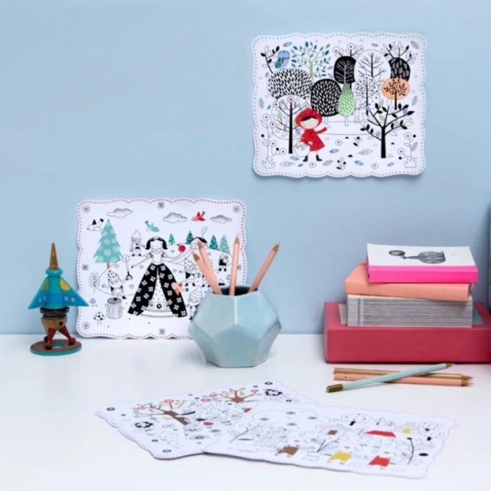 12 Cuentos para Colorear Mon Petit Art  Mini Labo | KamchatkaToys