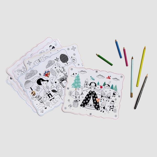 12 Cuentos para Colorear Mon Petit Art  Mini Labo | KamchatkaToys