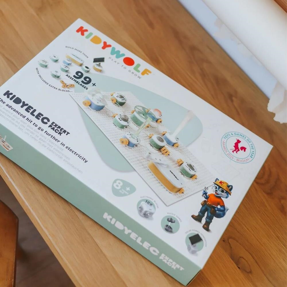 KidyElec Expert Pack Kidywolf | Kit de Electrónica Educativa para Niños