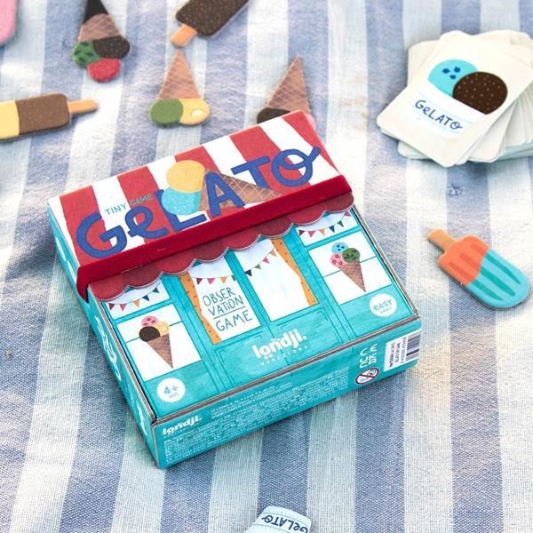 GELATO JUEGO LONDJI | LON-TG004U | Juguetes de madera ecológicos, educativos y originales
