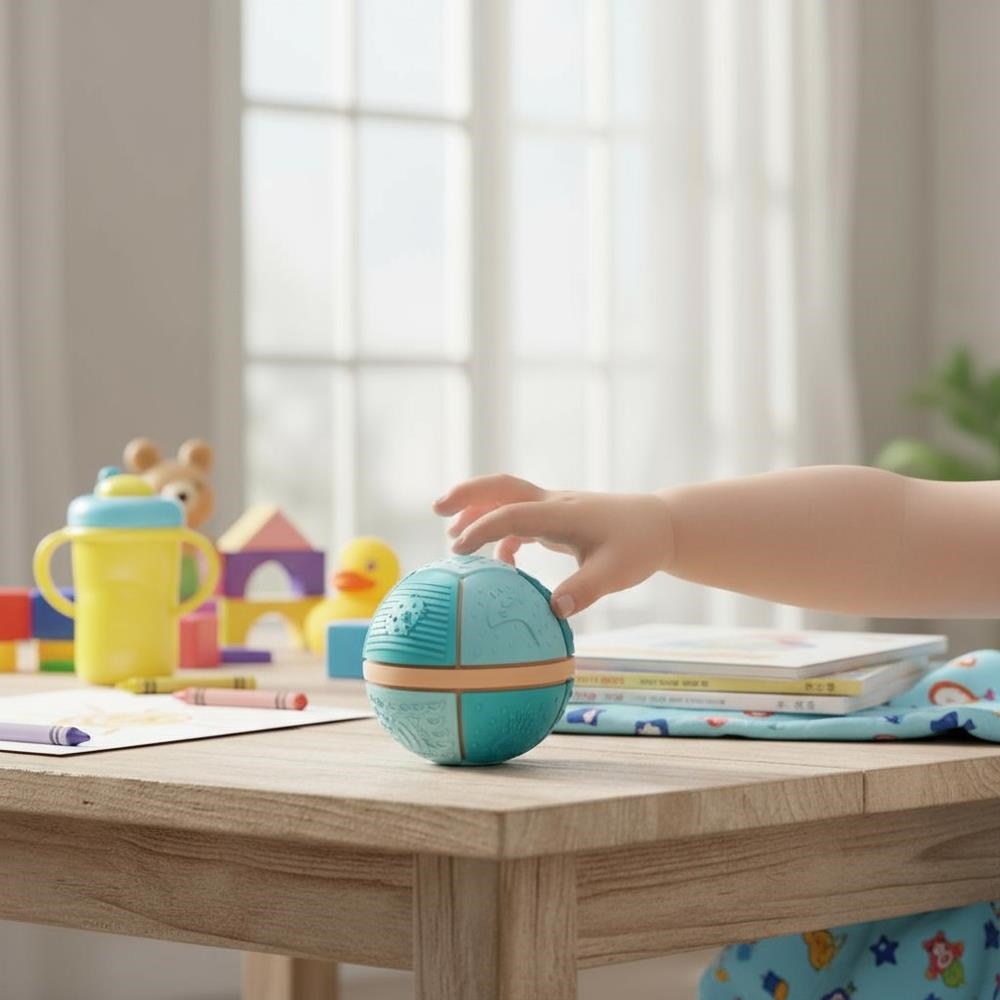 Bola Sensorial Ocean Little L de silicona para bebé | Kamchatka