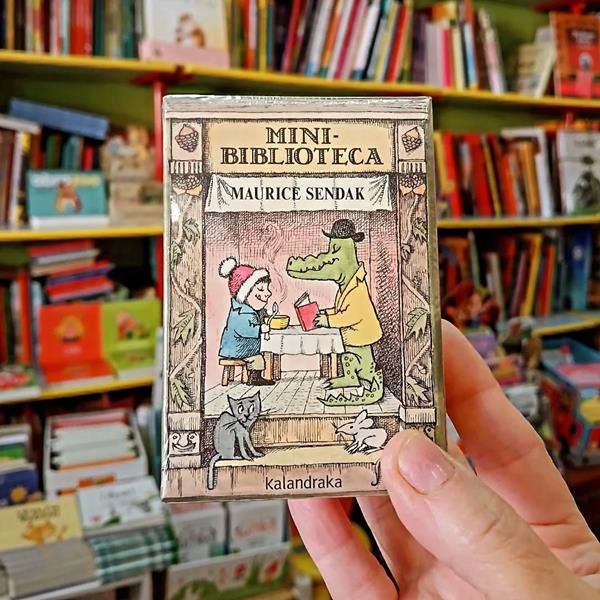 MINI BIBLIOTECA MAURICE SENDAK | ISBN-9788413434025 | Maurice Sendak | Juguetes de madera ecológicos, educativos y originales