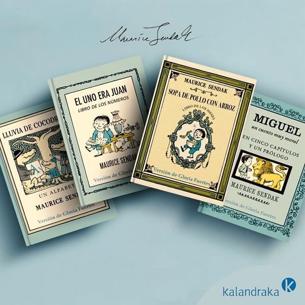 Mini Biblioteca Maurice Sendak | Estuche 4 Libros Kalandraka