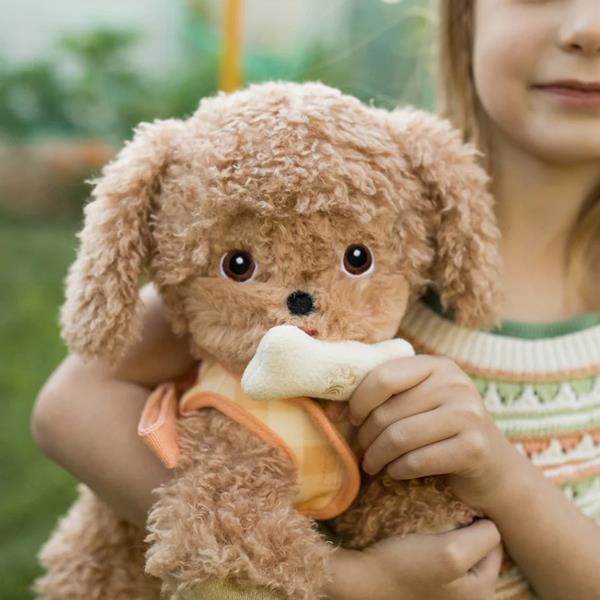 Goldie Dinkum Dog Olli Ella | Perro de Peluche Articulado