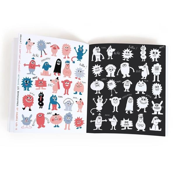 Set Les Schmouks Moulin Roty: Colores Multisuperficie + Cuaderno  