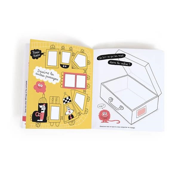 Set Les Schmouks Moulin Roty: Colores Multisuperficie + Cuaderno  