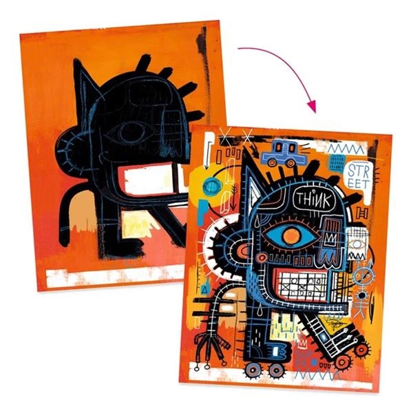 Set Creativo Inspired By Jean-Michel Basquiat | Djeco | Kamchatka