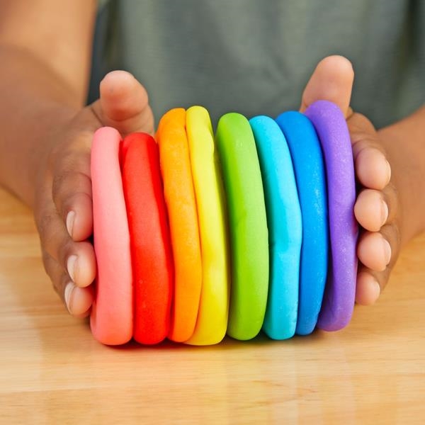 PLASTILINA ECOLÓGICA 8 COLORES KNETÄ | KNET-71434 | Juguetes de madera ecológicos, educativos y originales