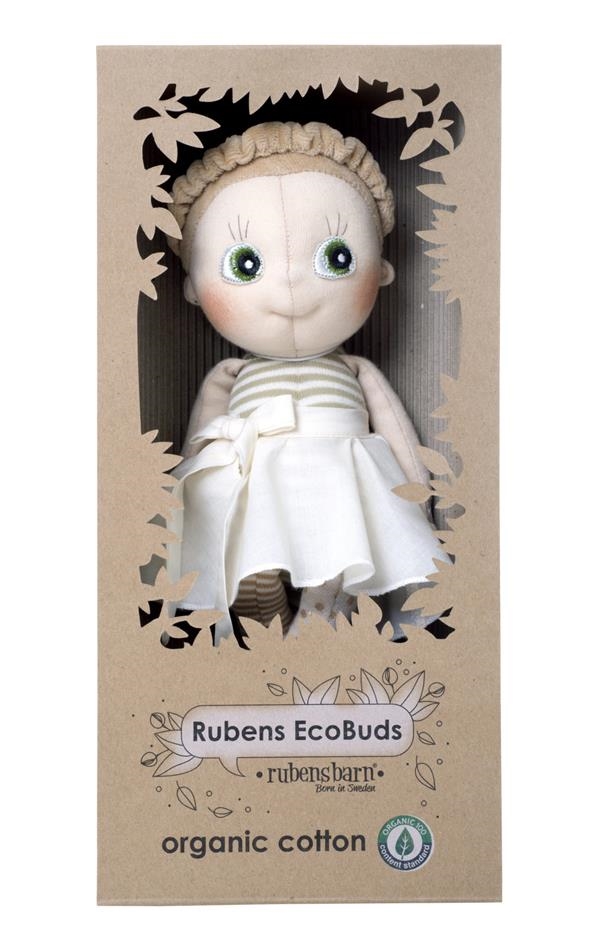 HAZEL MUÑECA 100% ORGANIC | RB-ECB160011 | Juguetes de madera ecológicos, educativos y originales