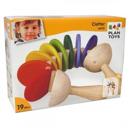 CLATTERS (CASTAÑUELAS) | PLAN6413 | Juguetes de madera ecológicos, educativos y originales