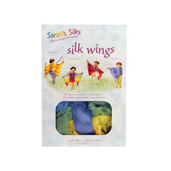 Alas de seda Arcoiris | Juguetes Waldorf | Kamchatka Magic Toys