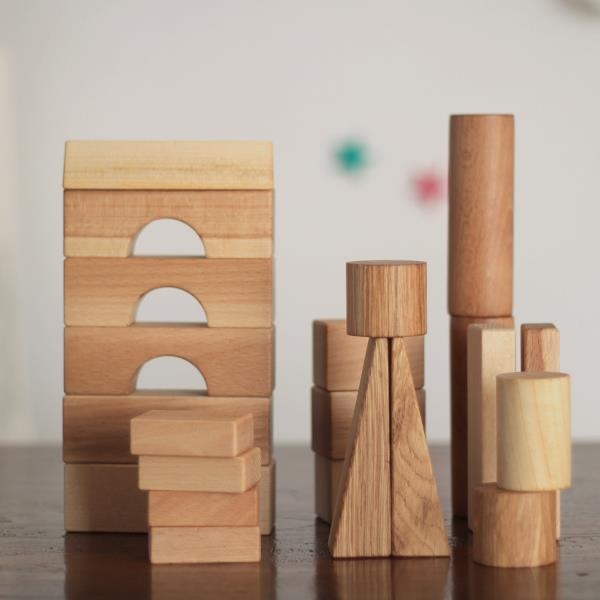 Construcciones de madera para bebés | Wooden Story