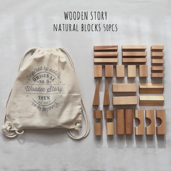 Construcciones de madera para bebés | Wooden Story