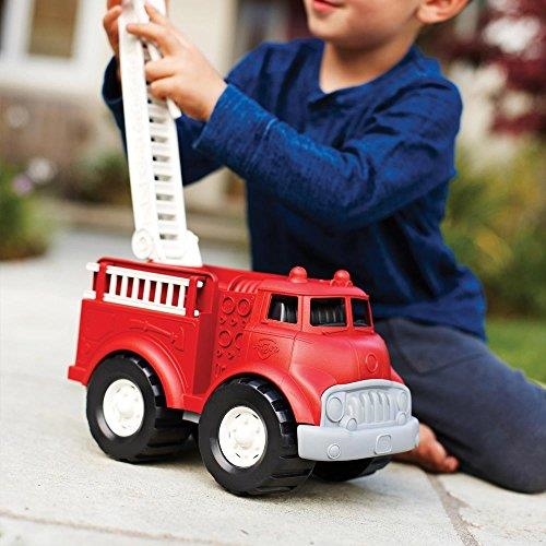CAMIÓN DE BOMBEROS | GT-FTK01R | Juguetes de madera ecológicos, educativos y originales
