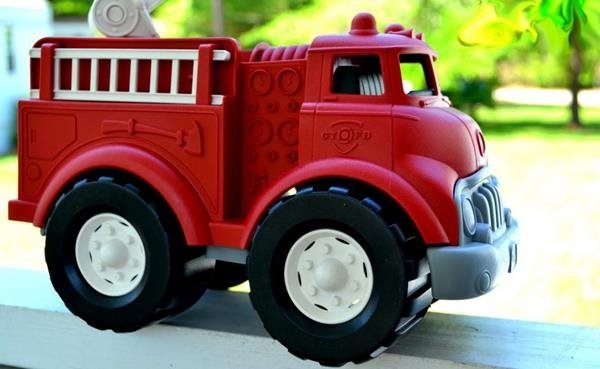 CAMIÓN DE BOMBEROS | GT-FTK01R | Juguetes de madera ecológicos, educativos y originales