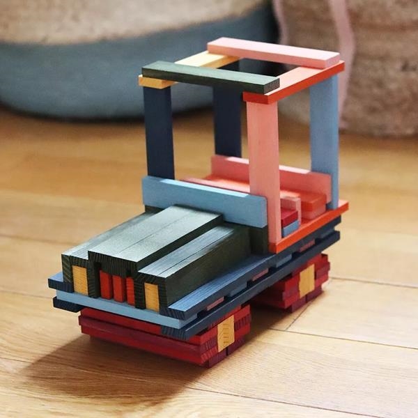 Kapla Octocolor | Juego de construcción | Kamchatka Magic Toys