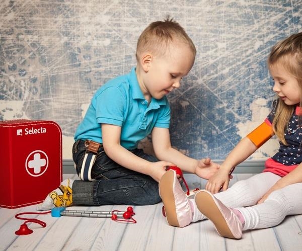 MALETÍN MÉDICO MADERA | SE62058 | Juguetes de madera ecológicos, educativos y originales