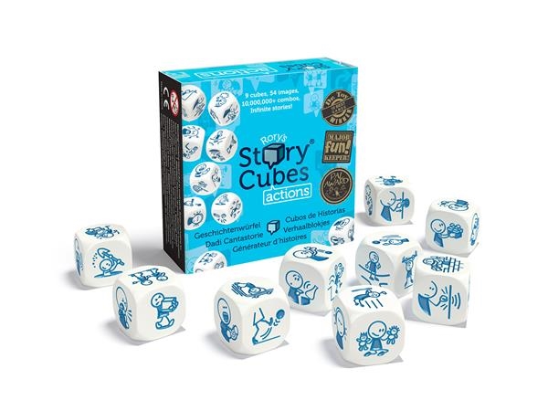 RORY'S STORY CUBES VERBOS | RSC302 | Juguetes de madera ecológicos, educativos y originales