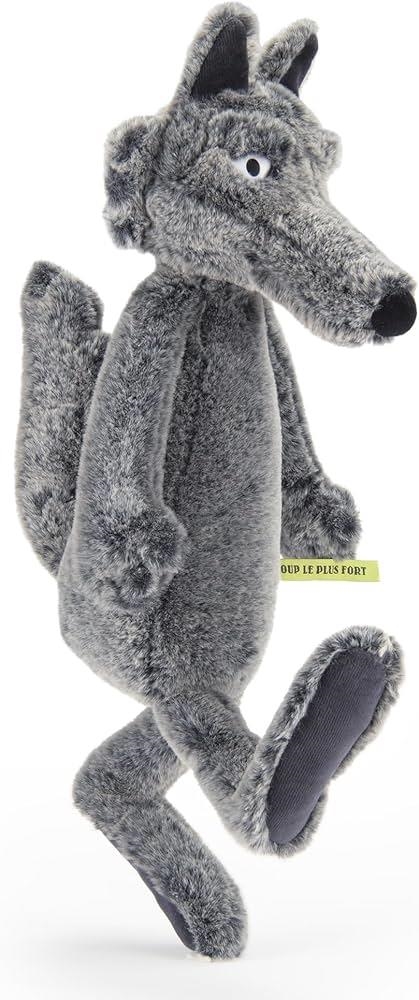 PELUCHE LOBO L'ECOLE DES LOISIRS | MR894014 | Juguetes de madera ecológicos, educativos y originales