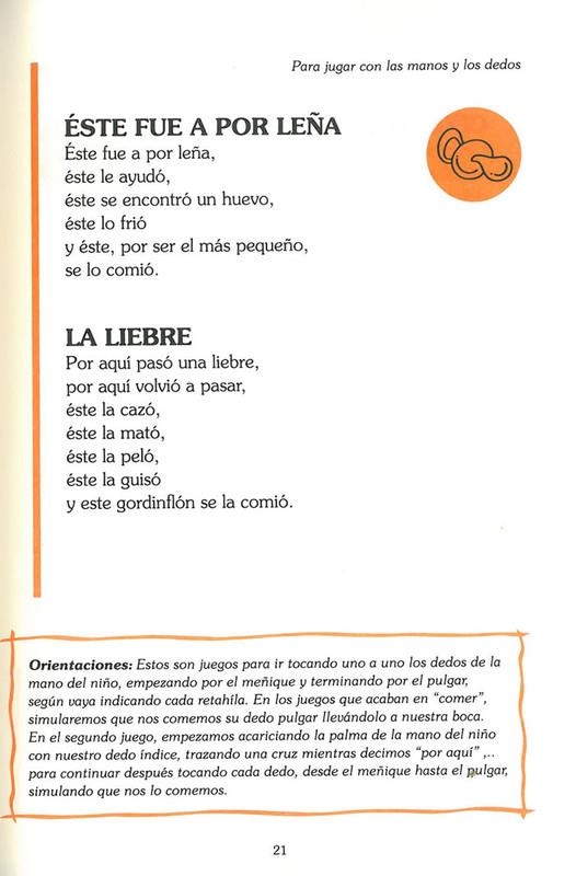 Libros para acompañar la crianza | Cantar, contar y jugar 