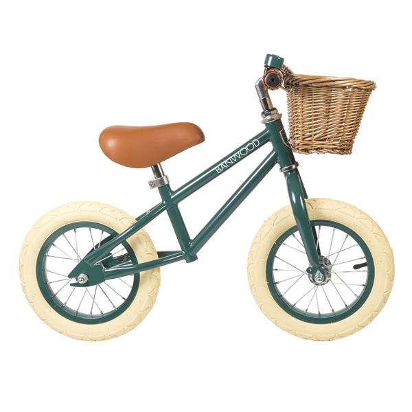 FIRST GO BICI APRENDIZAJE | BW-FGGREEN | Juguetes de madera ecológicos, educativos y originales