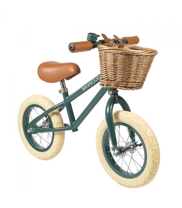 FIRST GO BICI APRENDIZAJE | BW-FGGREEN | Juguetes de madera ecológicos, educativos y originales