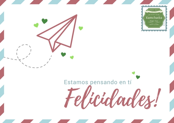 TARJETA REGALO | KAM-TR | Juguetes de madera ecológicos, educativos y originales
