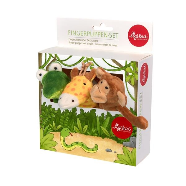 Títeres de dedo Jungla | Sigikid | Kamchatka Magic Toys