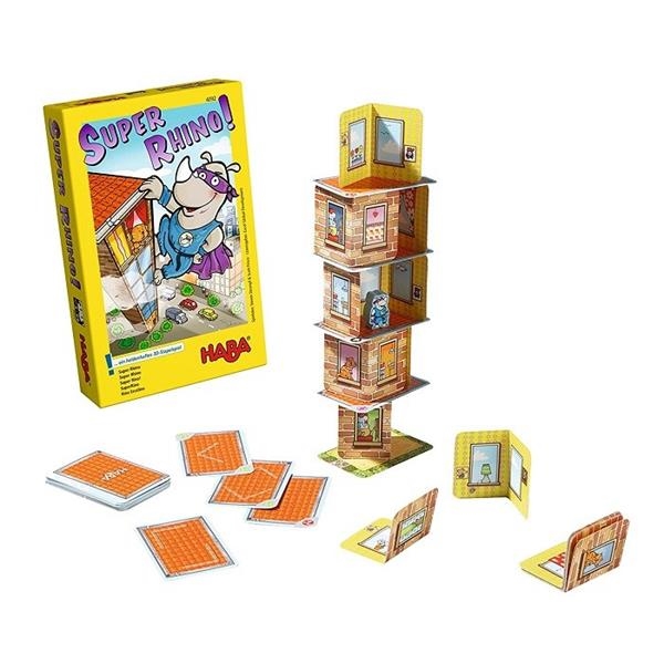 RHINO HERO | HA302273 | Steven Strumpf | Scott Frisco | Juguetes de madera ecológicos, educativos y originales
