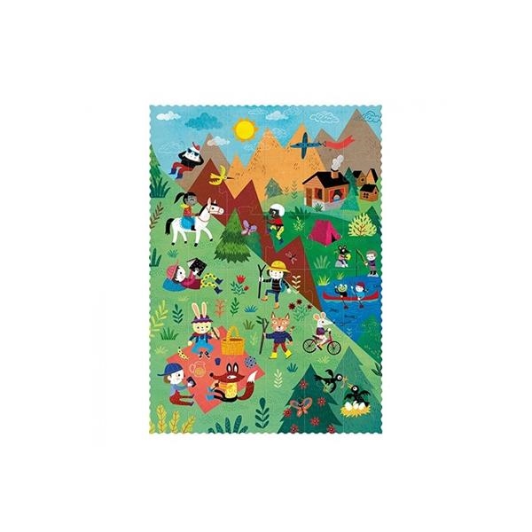 Puzzle reversible Londji | Mariana Ruiz Johnson | Kamchatka