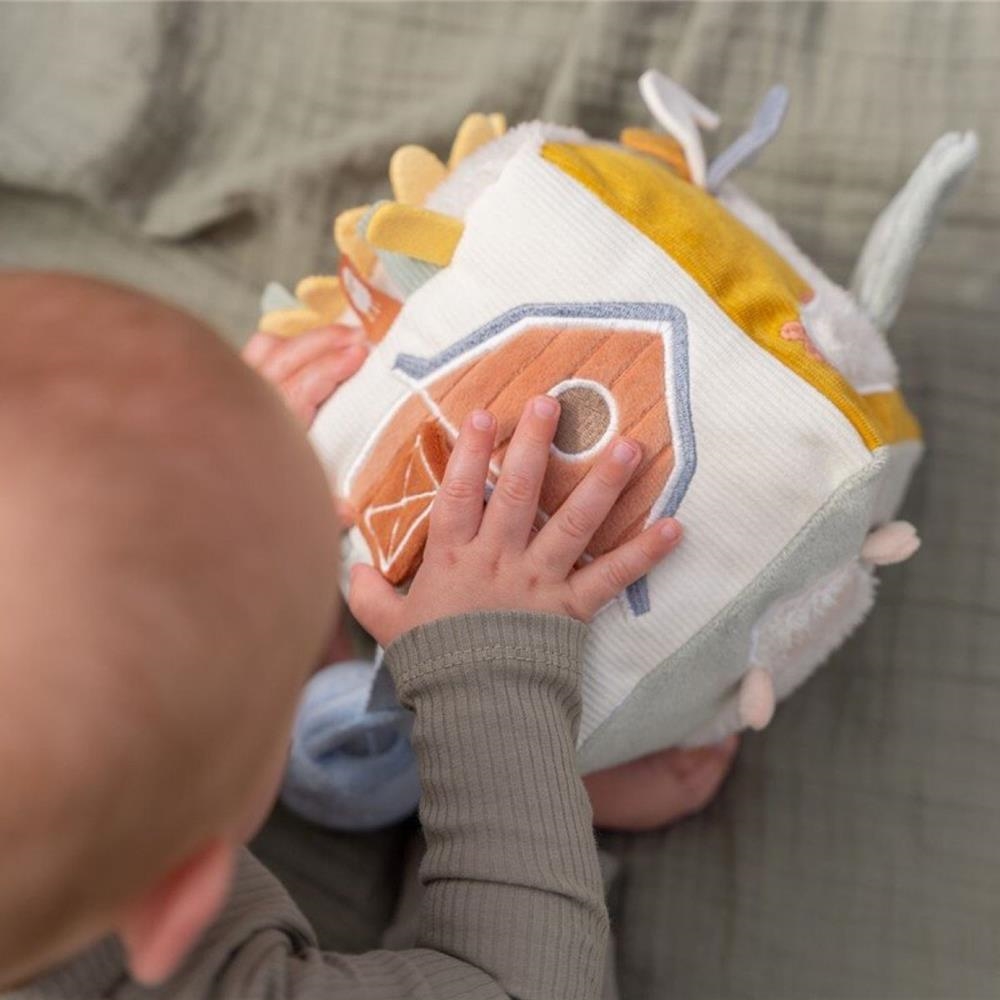 Cubo Actividades Sensorial Granja | Little Dutch 0+ meses