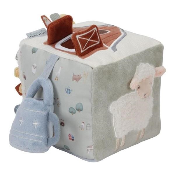 Cubo Actividades Sensorial Granja | Little Dutch 0+ meses