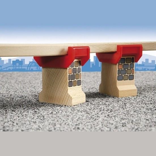 Accesorios para trenes Brio | Soporte de vías