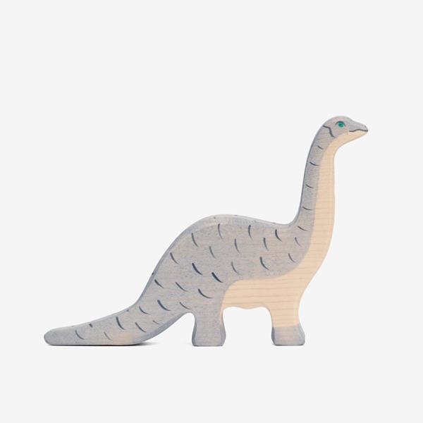 Brontosaurio | Dinosaurios madera | Juguetes Waldorf | Holztiger