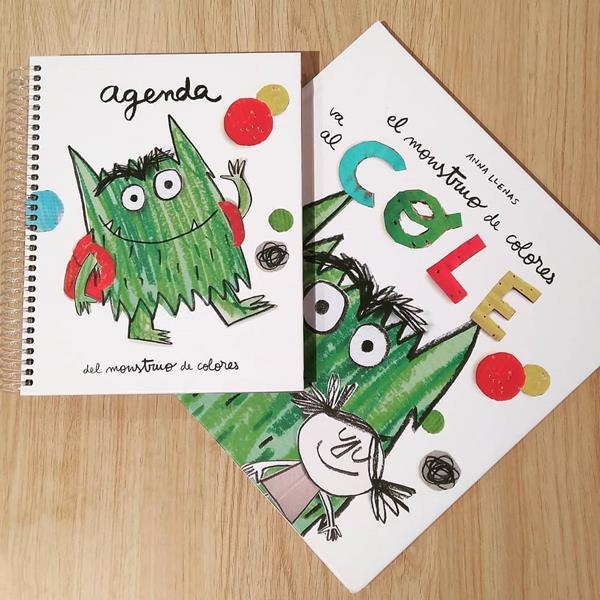 Agenda Escolar Monstruo de Colores | Anna Llenas
