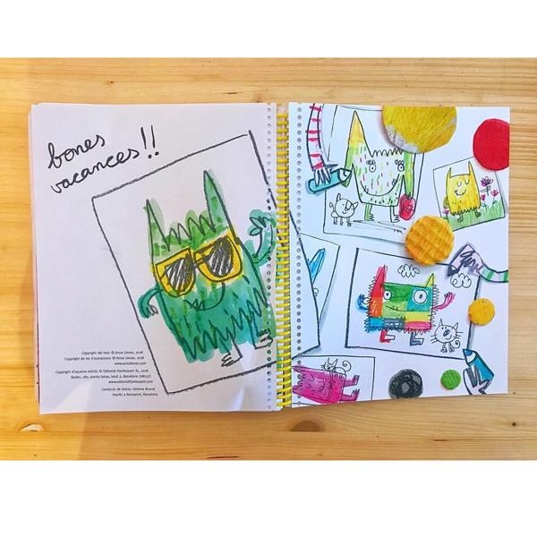 Agenda Escolar Monstruo de Colores | Anna Llenas